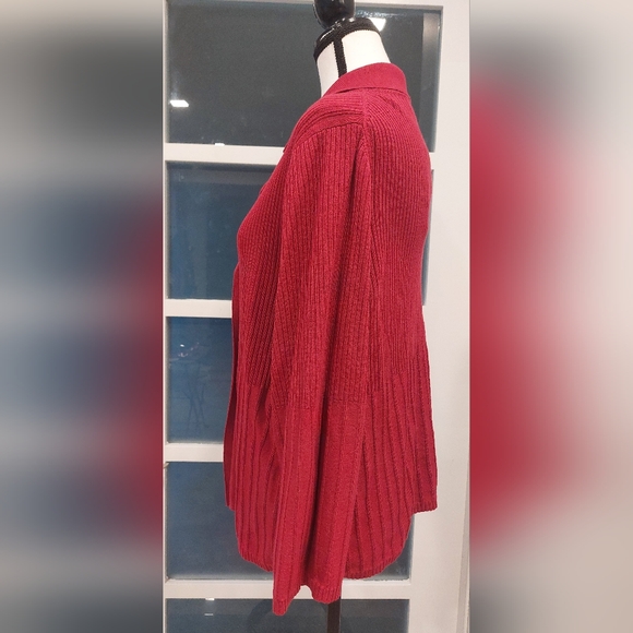 Croft & Barrow Red Women's Jacket - Picture 5 of 9